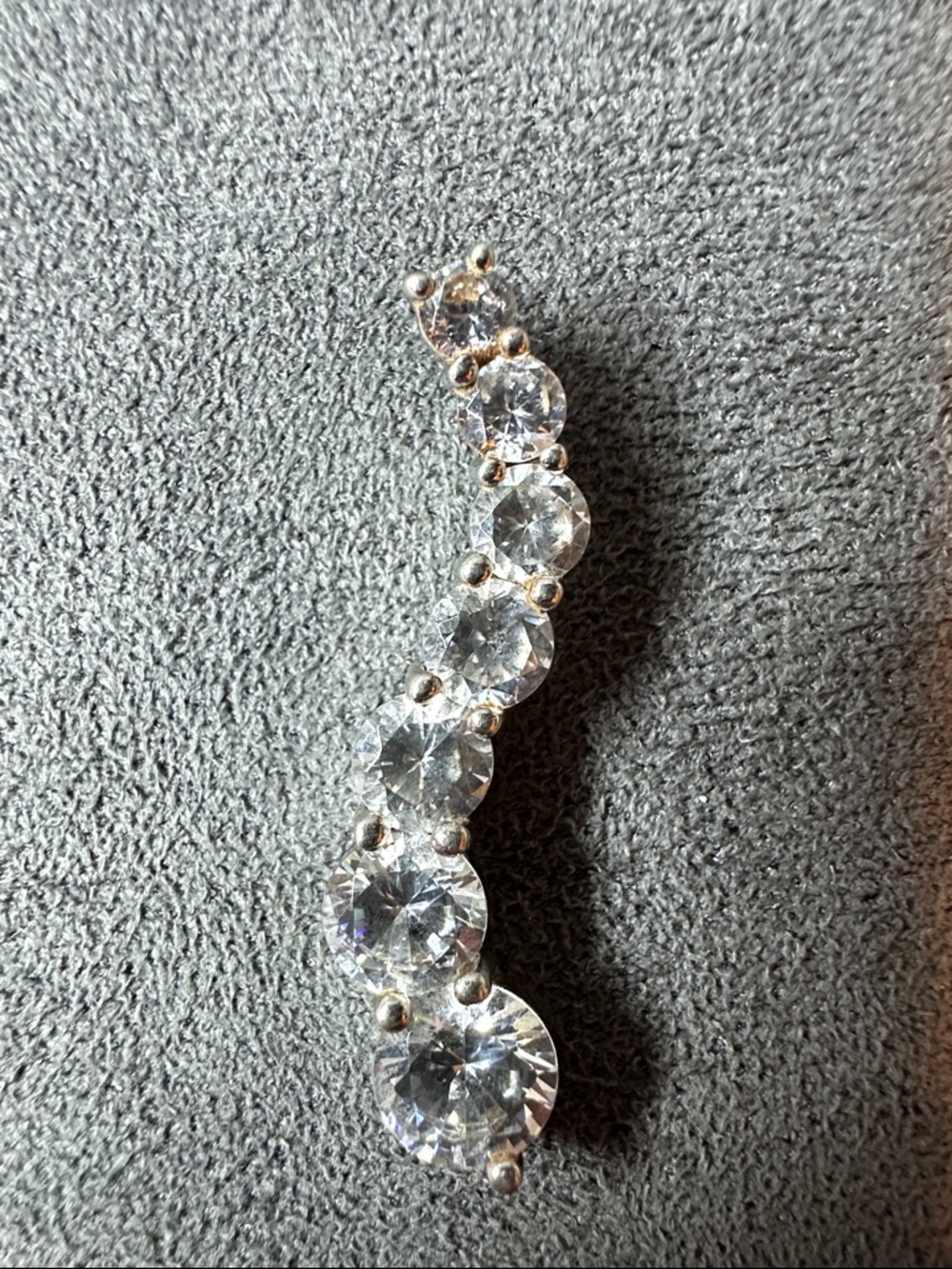 Sterling Silver CZ Pendant